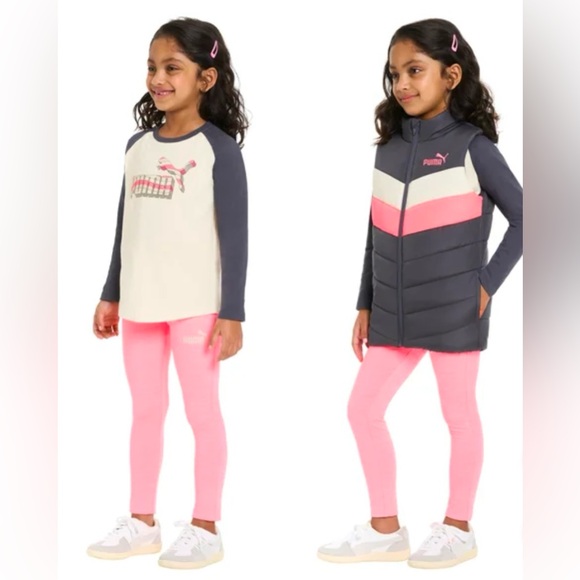 PUMA Kids' 3-piece Vest Set - Picture 2 of 11